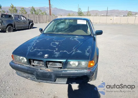 1996 BMW 740 Il z USA, uszkodzony, nr VIN WBAGJ8320TDL38922